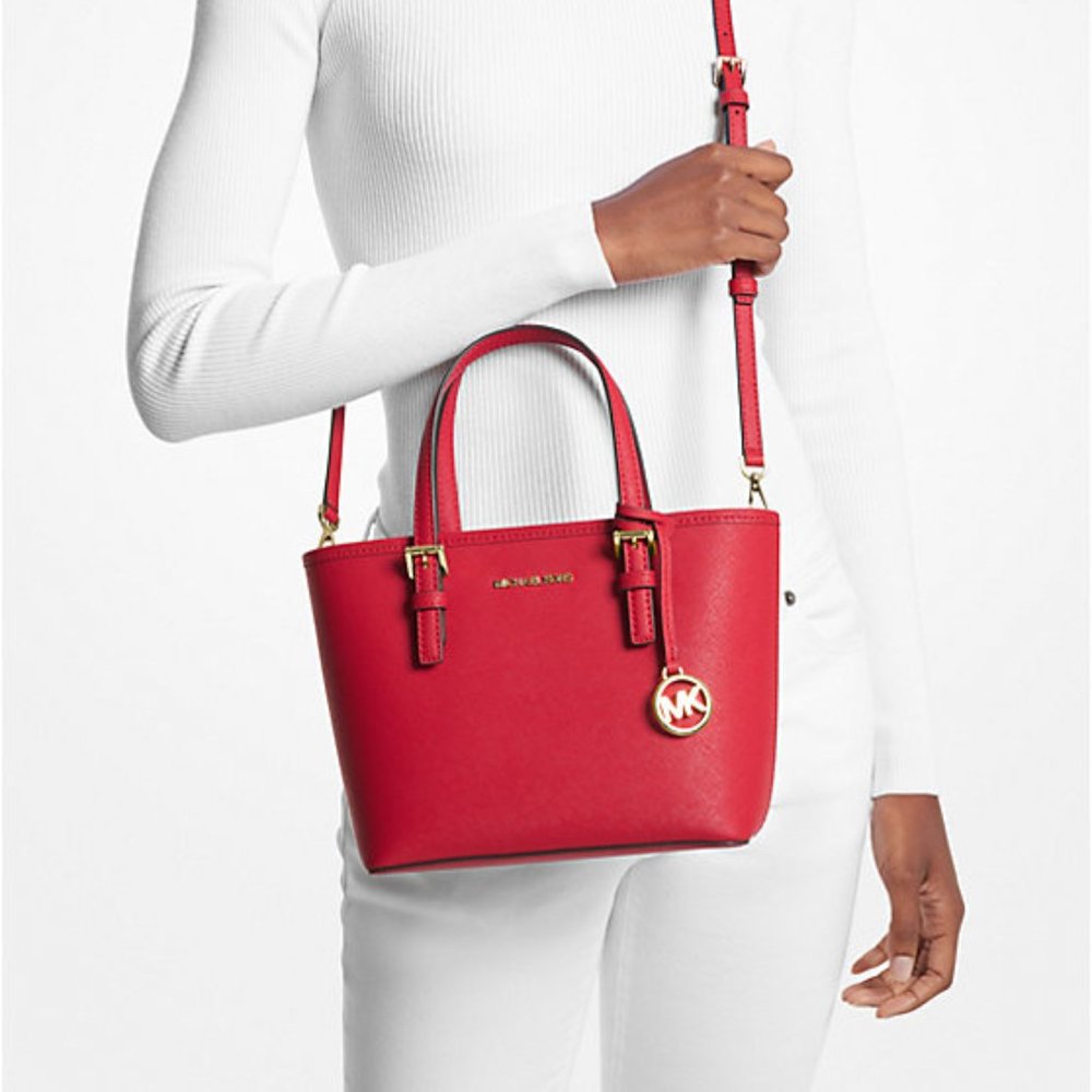 NWOT - Authentic Michael Kors Jet Set Crossbody Tote Bag